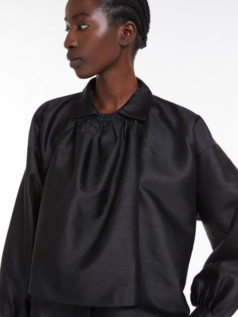 CALLAS Shantung silk and cotton shirt 6