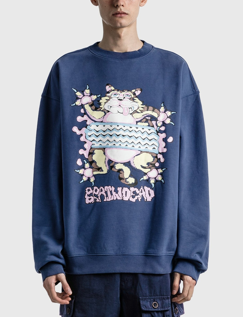 RELAXED CAT CREWNECK 3