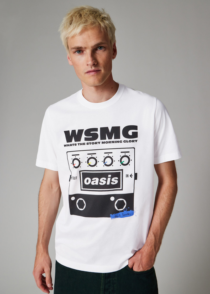 Paul Smith x Oasis - White WSMG Print T-Shirt 6