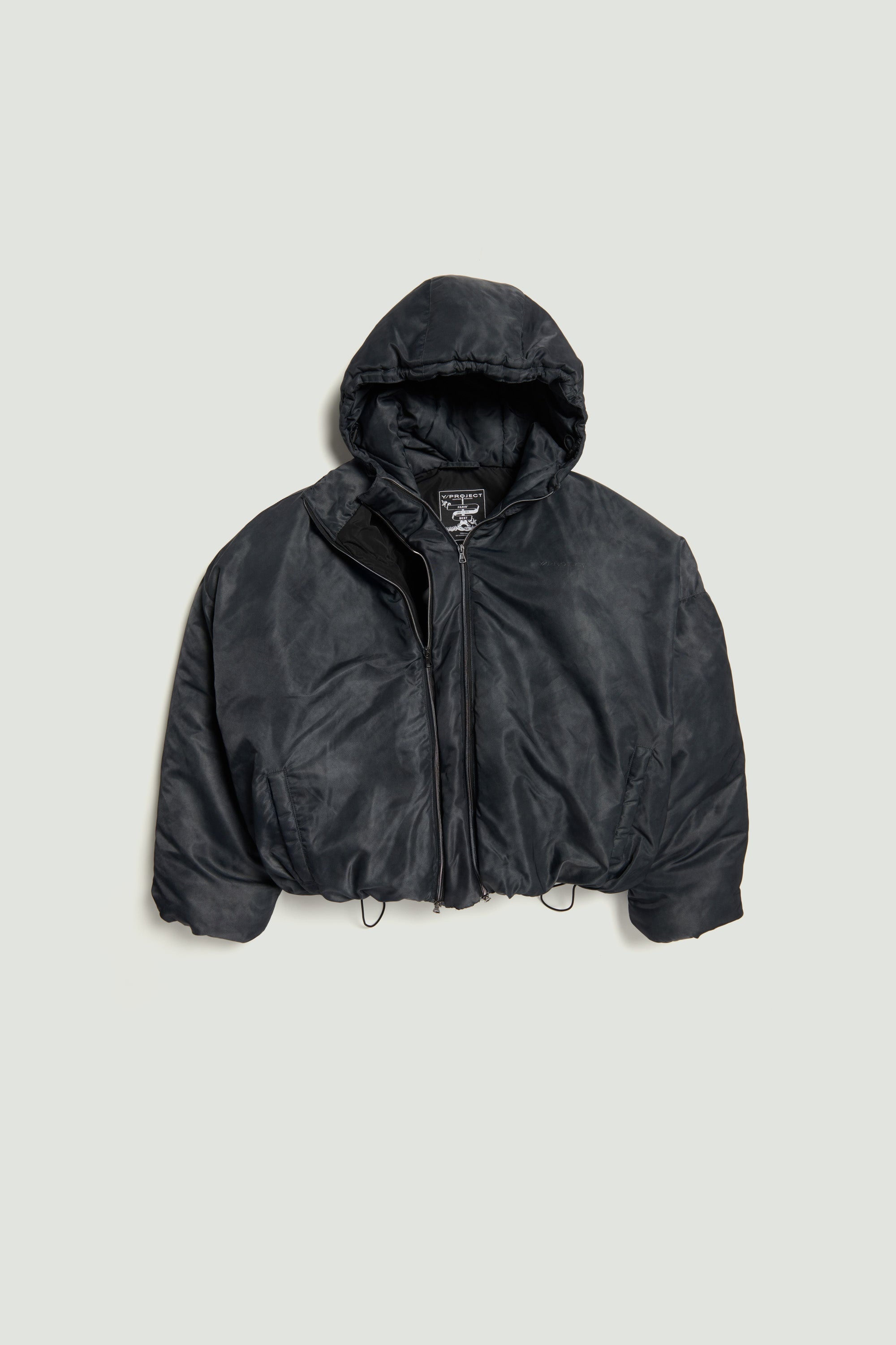 Double Collar Puffer Jacket - 1