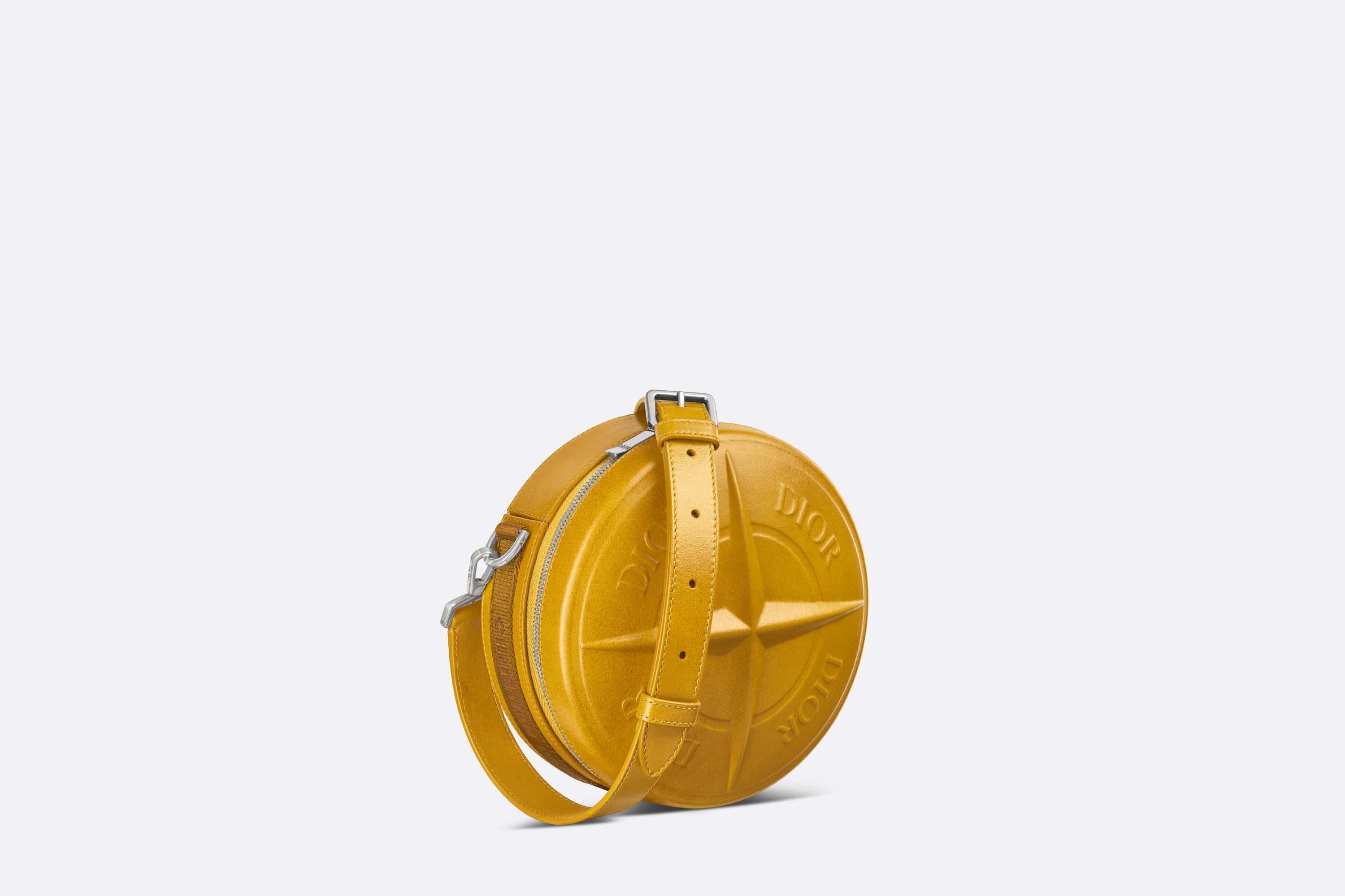 DIOR AND STONE ISLAND Round Bag — LIMITED AND NUMBERED EDITION - 9