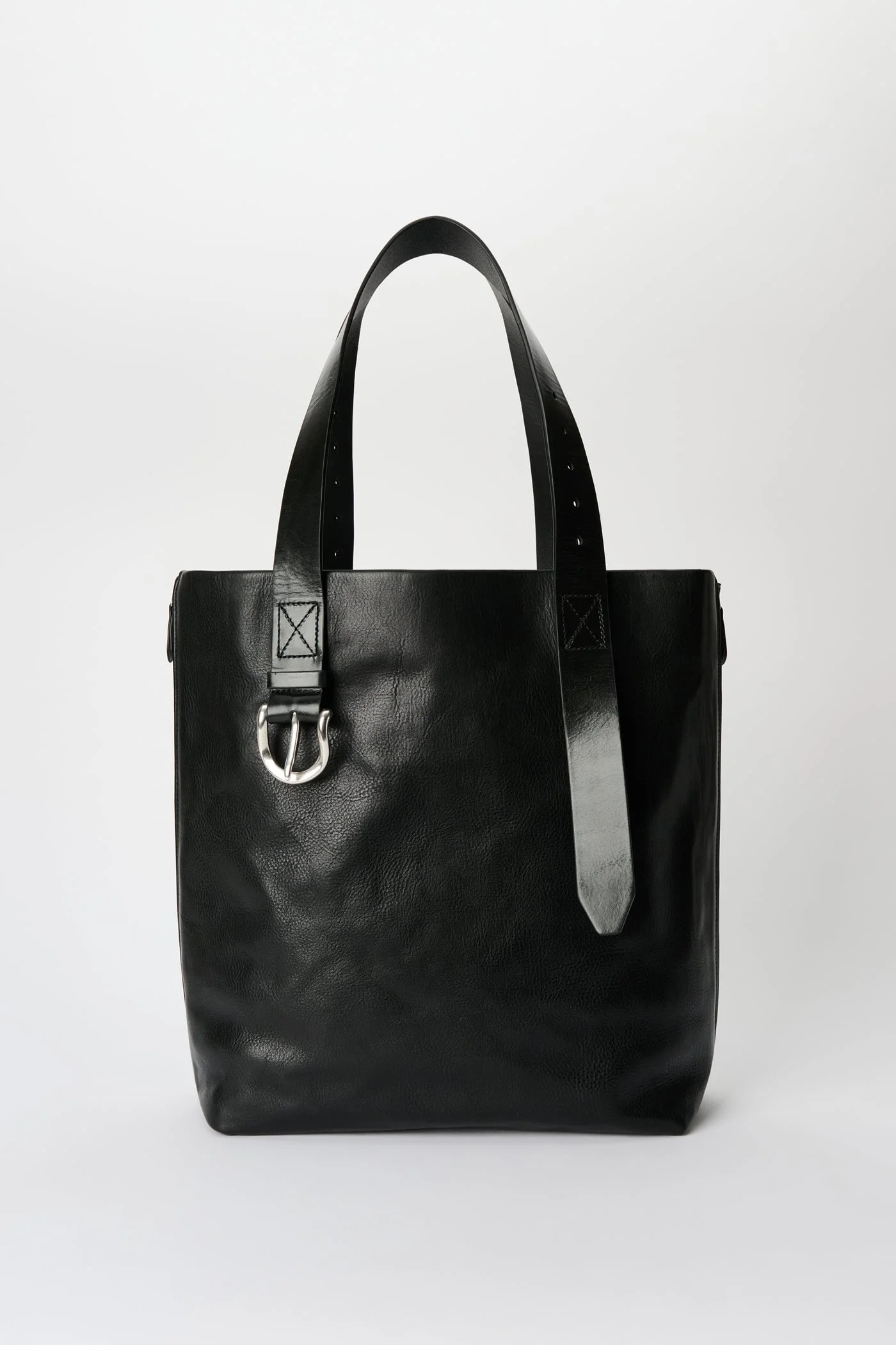 Throttle Tote Tire Black Forever Cowhide - 1