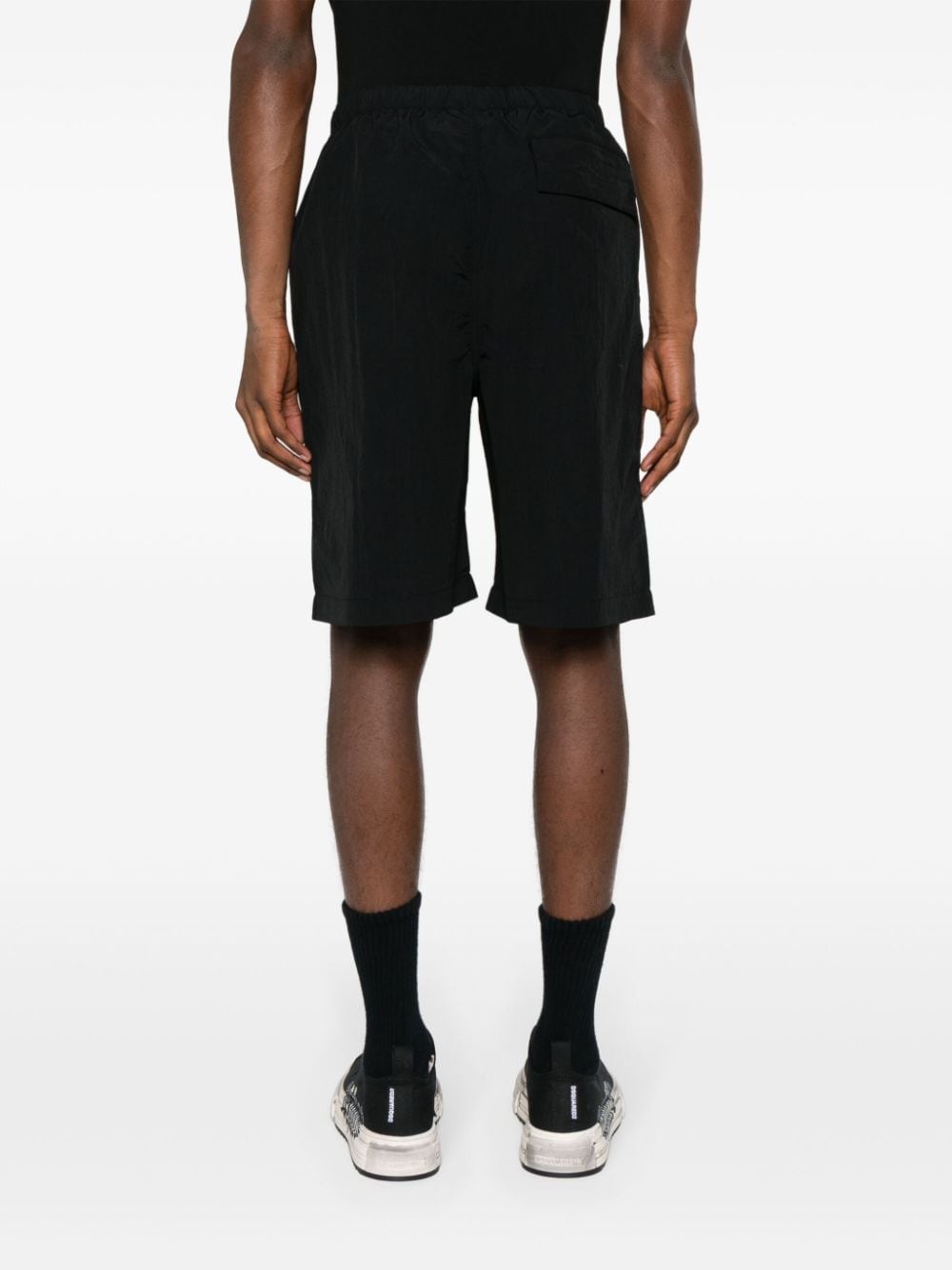 Graffiti Cross bermuda shorts - 4