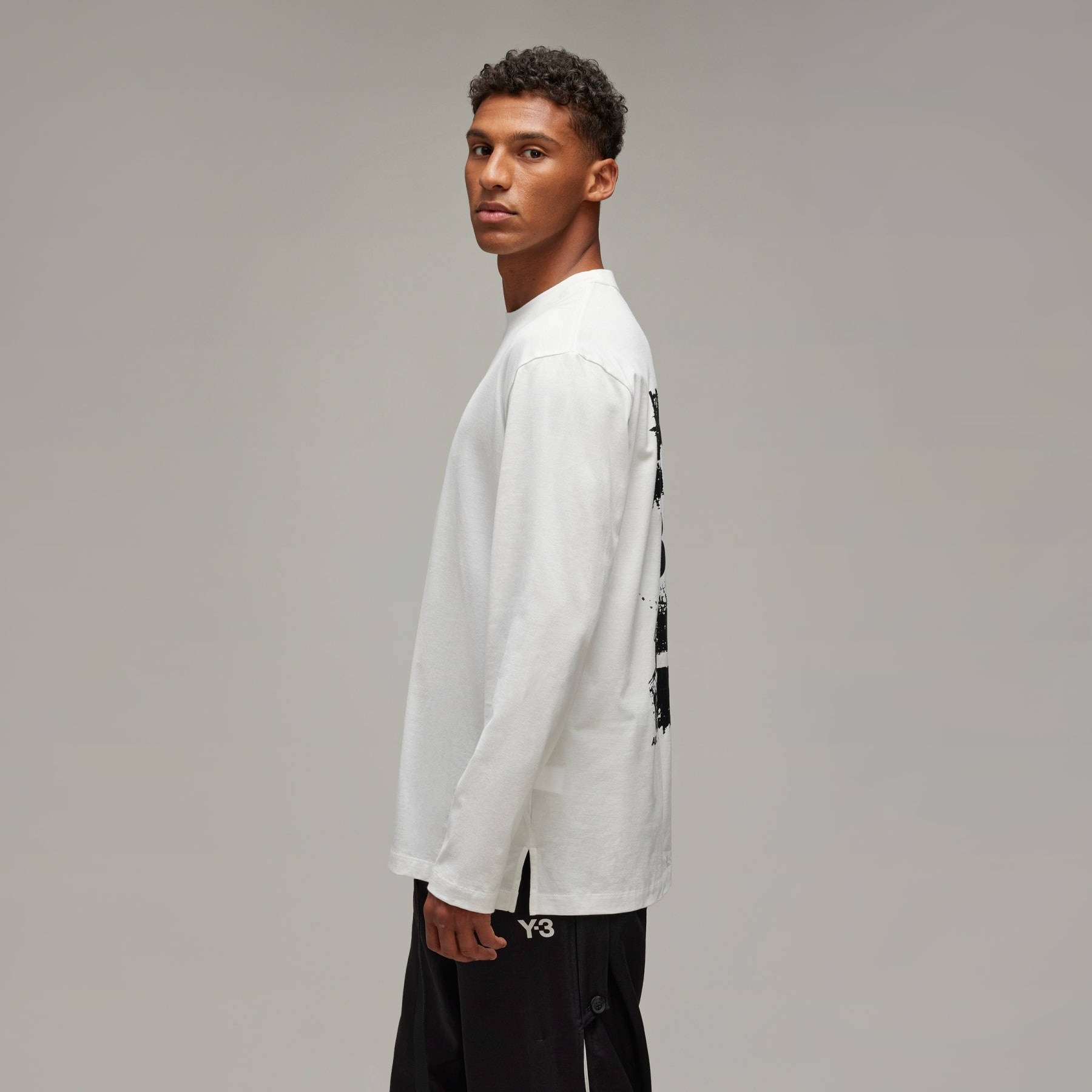 Y-3 Graphic Long Sleeve Tee - 3