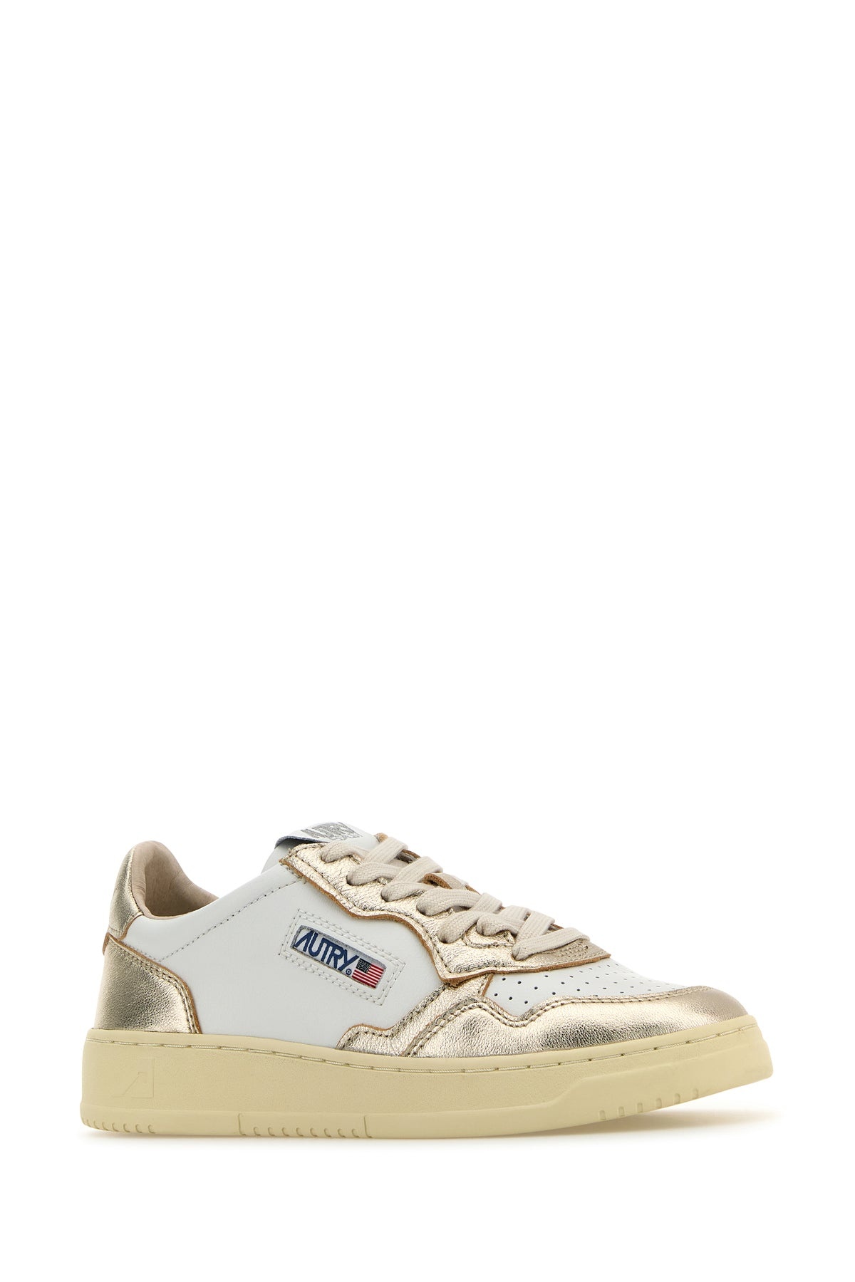 Two-tone leather Medalist sneakers - 2