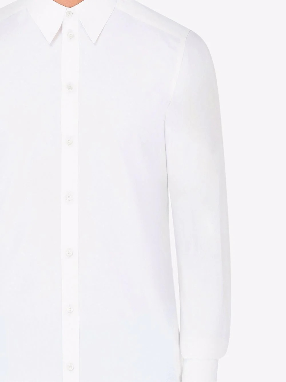 button-fastening long-sleeve shirt - 5