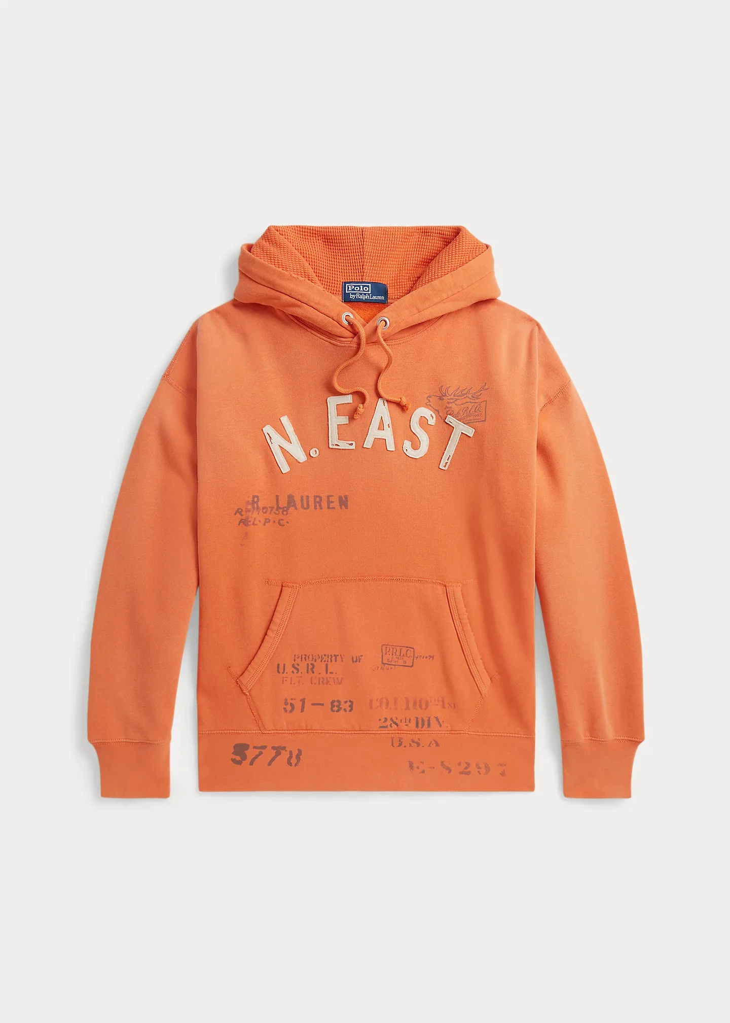 Vintage Fit Fleece Graphic Hoodie - 1