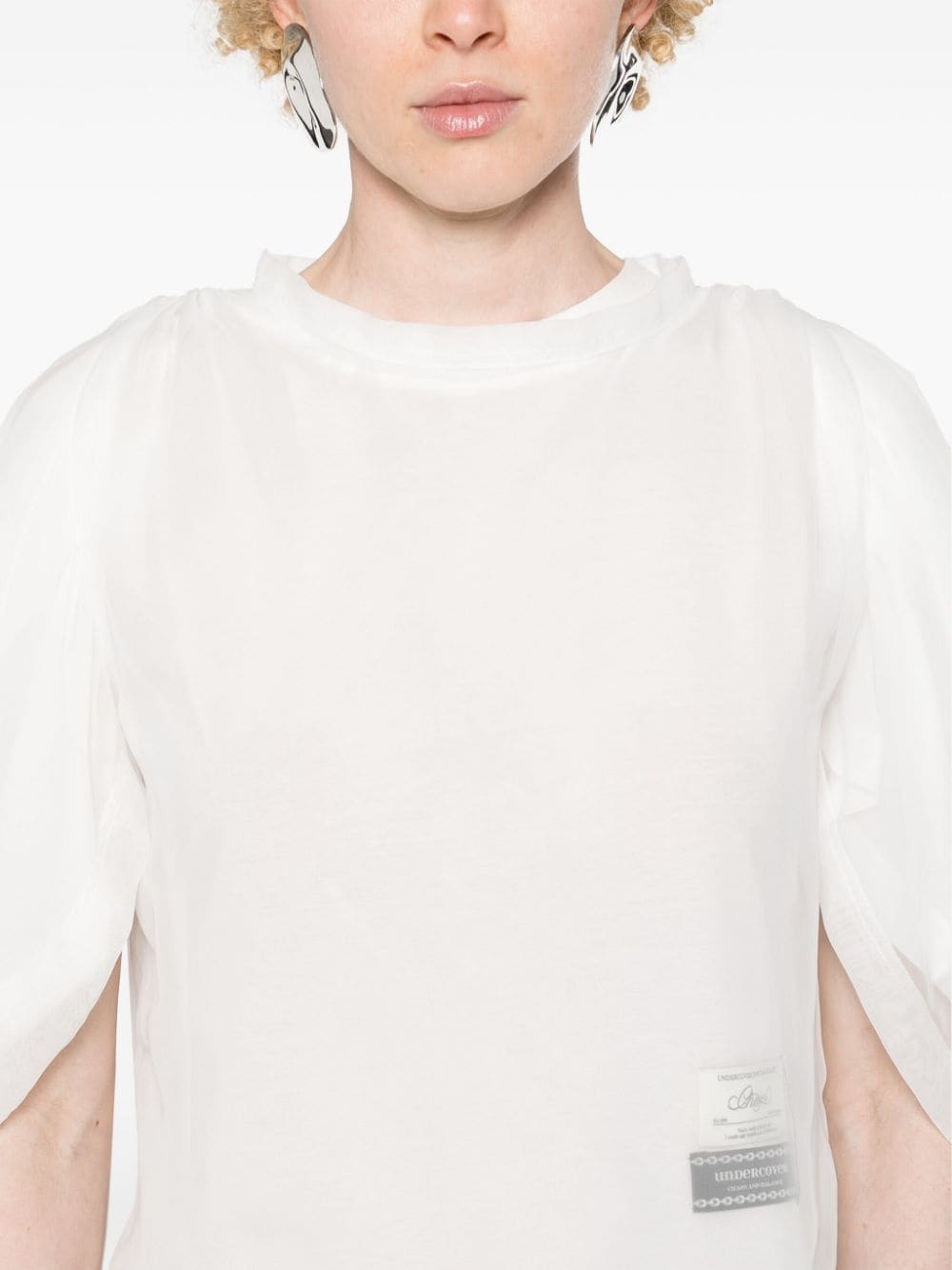 layered-design T-shirt - 5