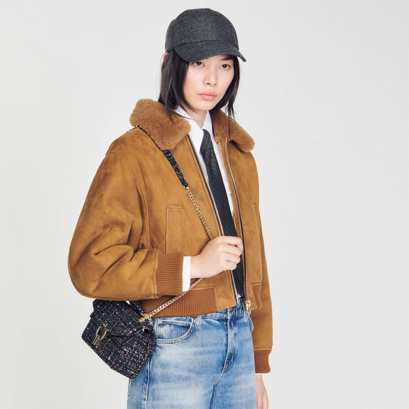 Small tweed YZA bag 4