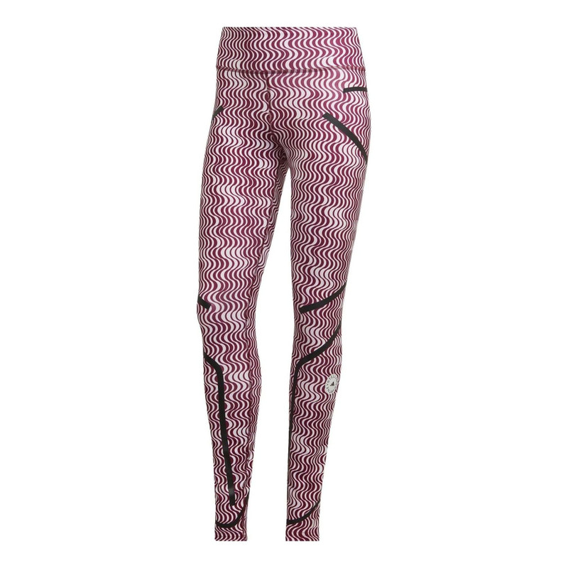 (WMNS) adidas by Stella McCartney TruePurpose Printed Training Leggings 'Red White' HG6885 - 1