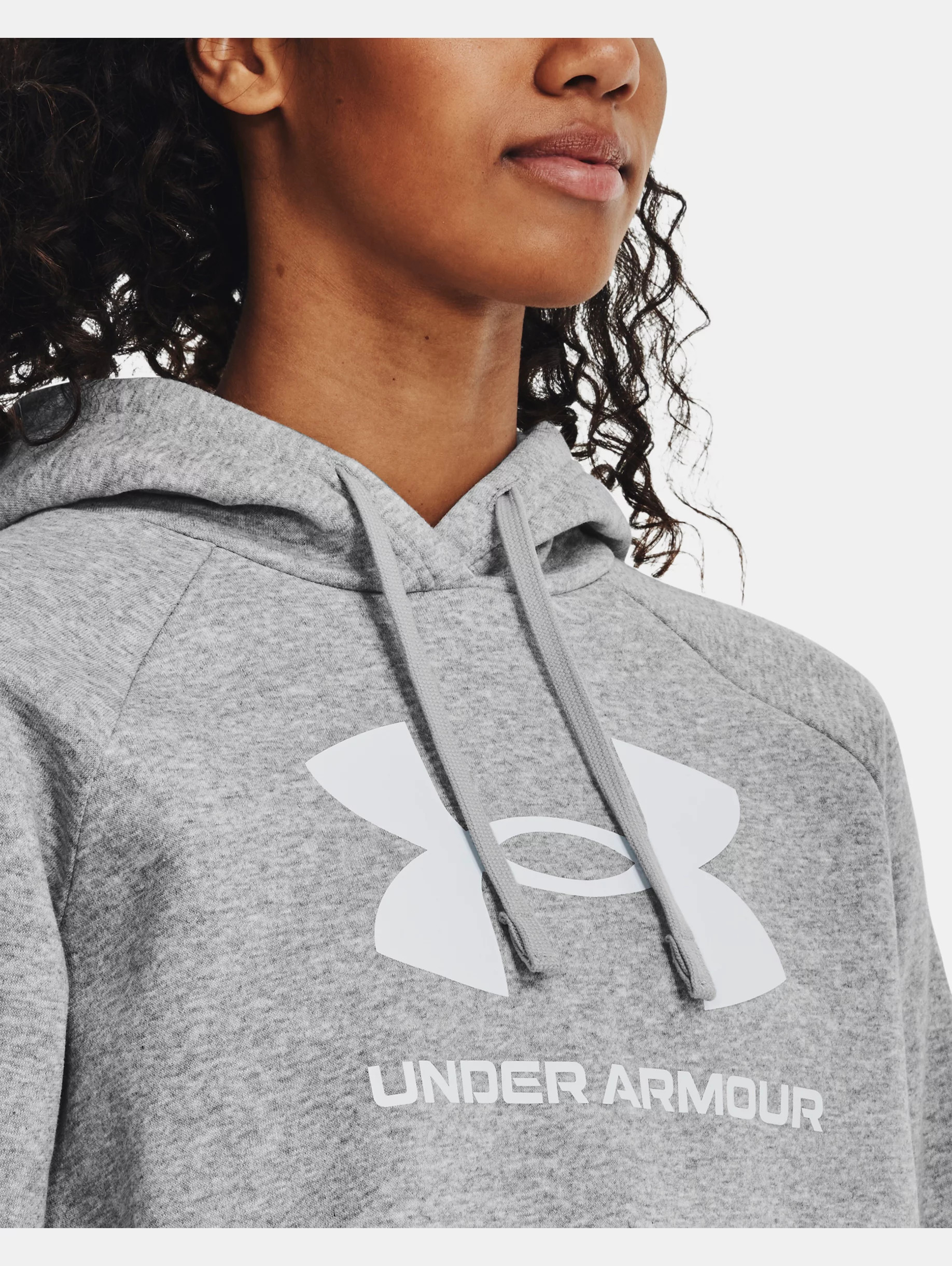 Women's UA Rival Fleece Big Logo Hoodie - 6