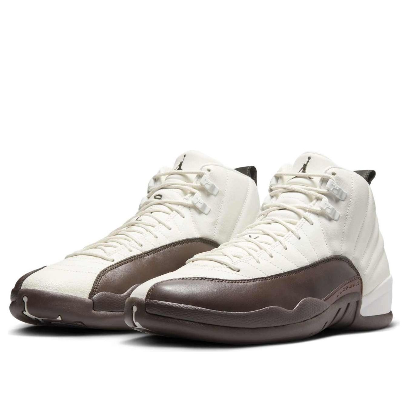 Air Jordan 12 x SoleFly 'White Baroque Brown' FZ5026-100 - 3