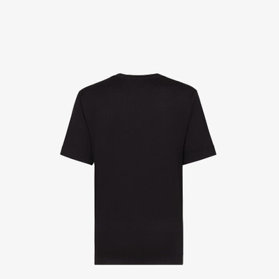 FENDI Black cotton T-shirt outlook