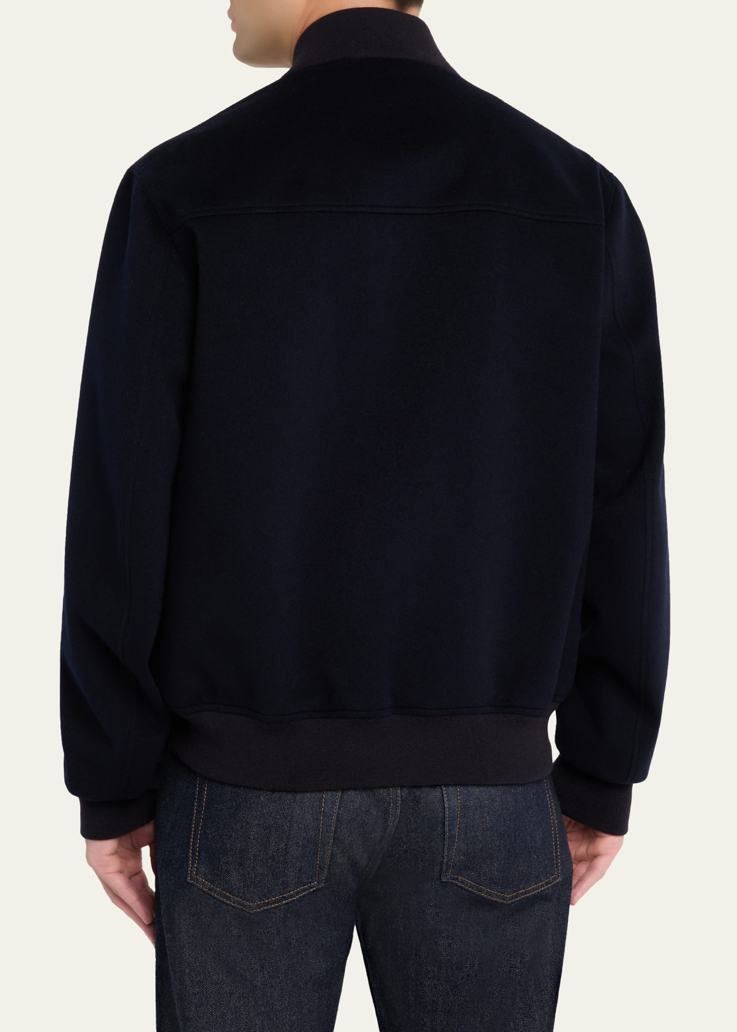Men's Ivy Cashmere Bomber Jacket - 3