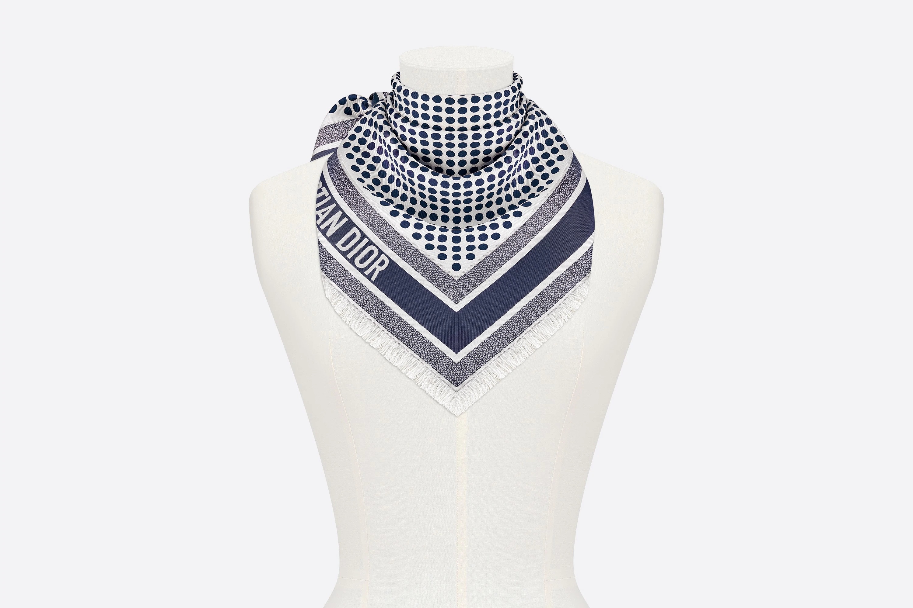 Dior Dots Square Scarf - 2