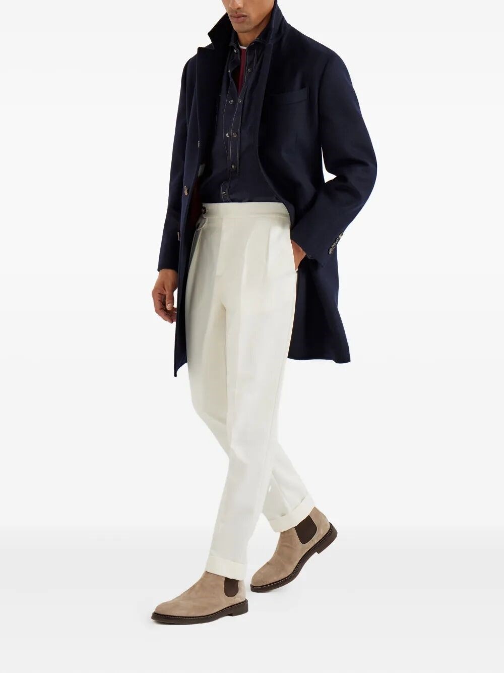 T-Shirt With Faux-Layering - 5