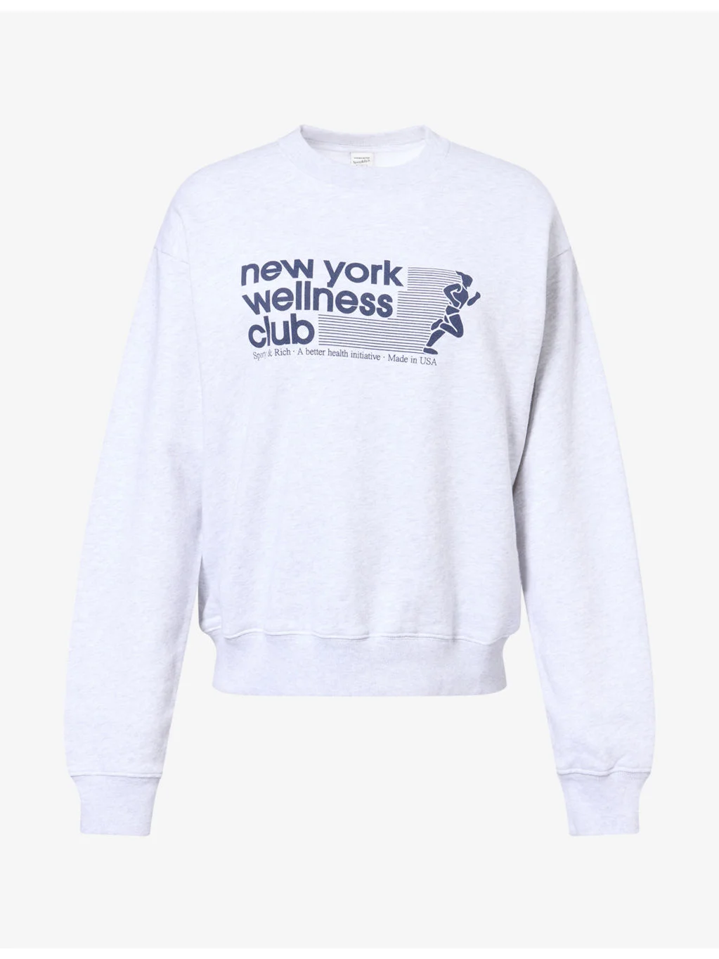 Wellness Club Crewneck Jersey Jumper - 1
