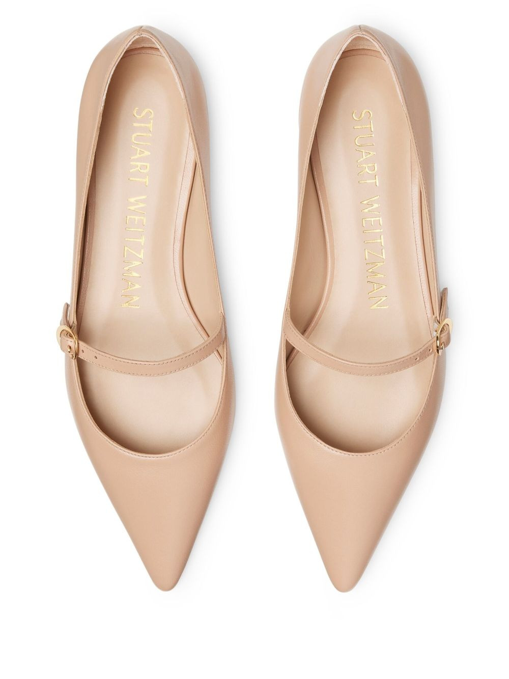 Emilia pointed-toe ballet flats - 4