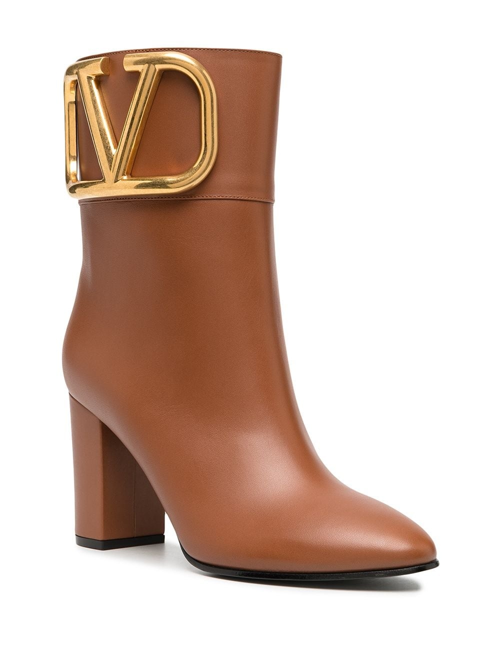 VLOGO block-heel ankle boots - 2