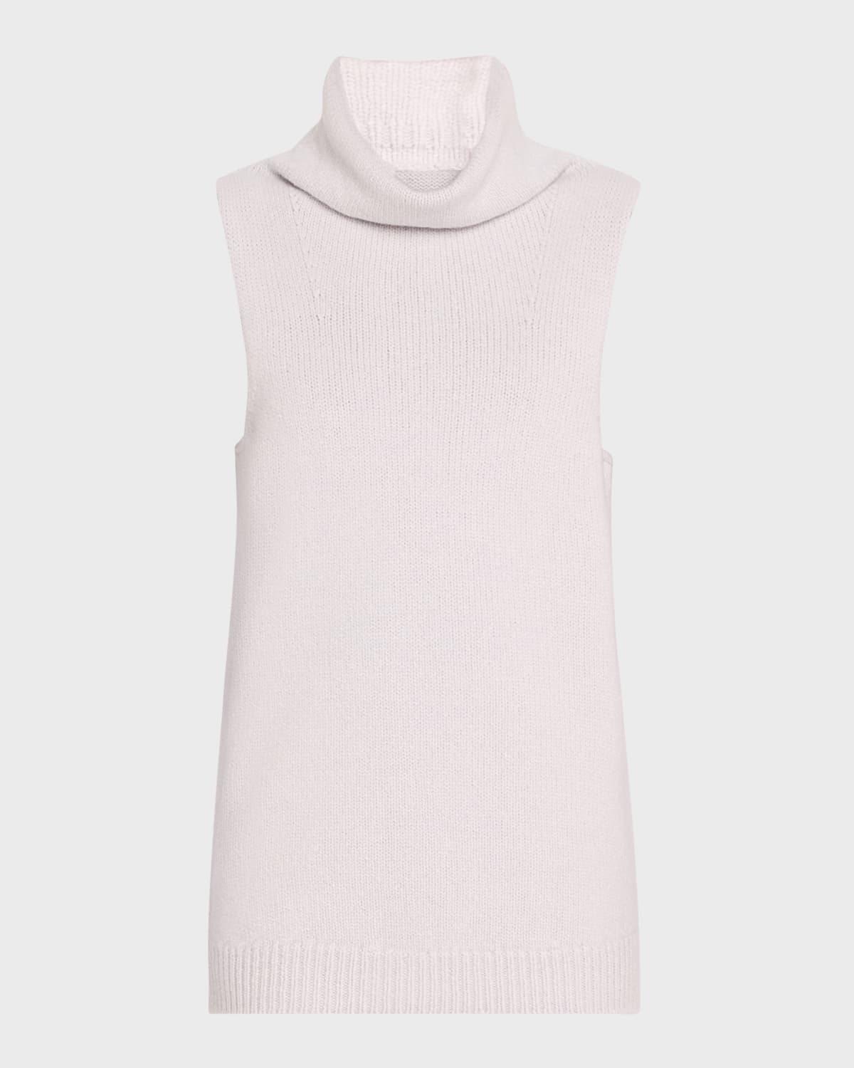 Teenage Sleeveless Wool Turtleneck - 1