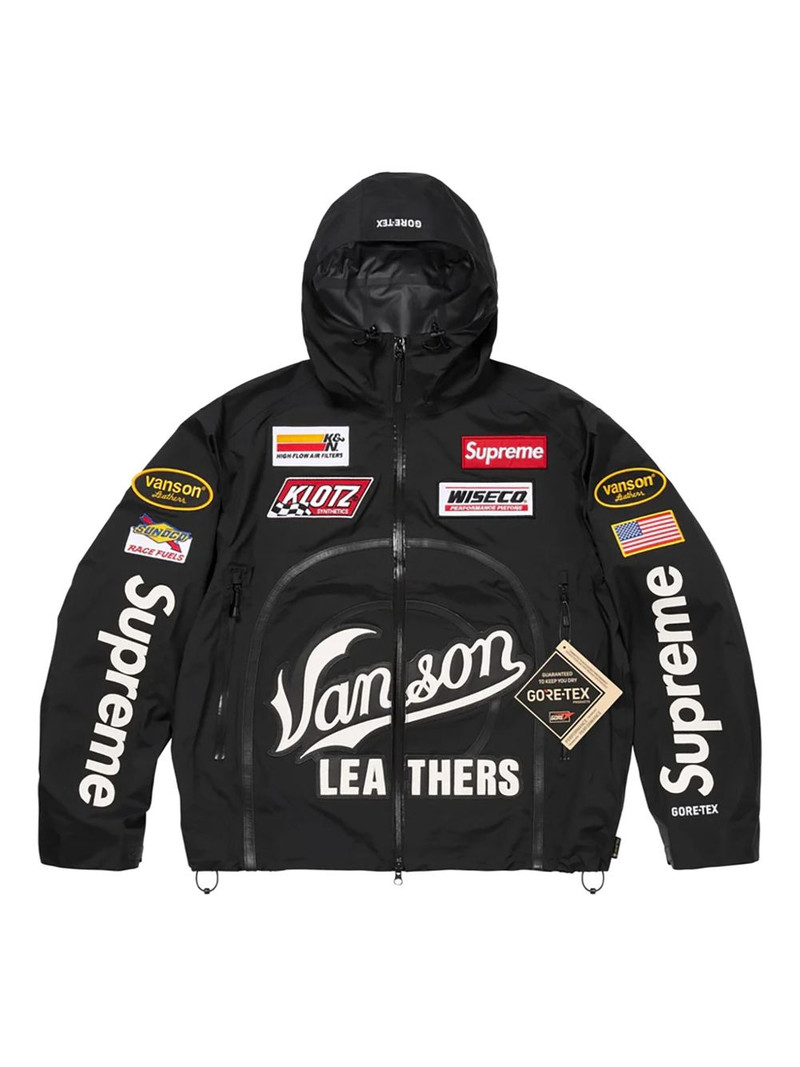 x Vanson Leathers® Gore-Tex "Black" jacket - 1