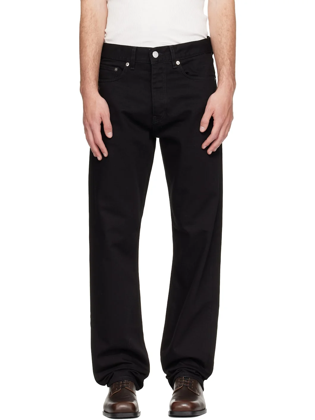 Black Standard Jeans - 1