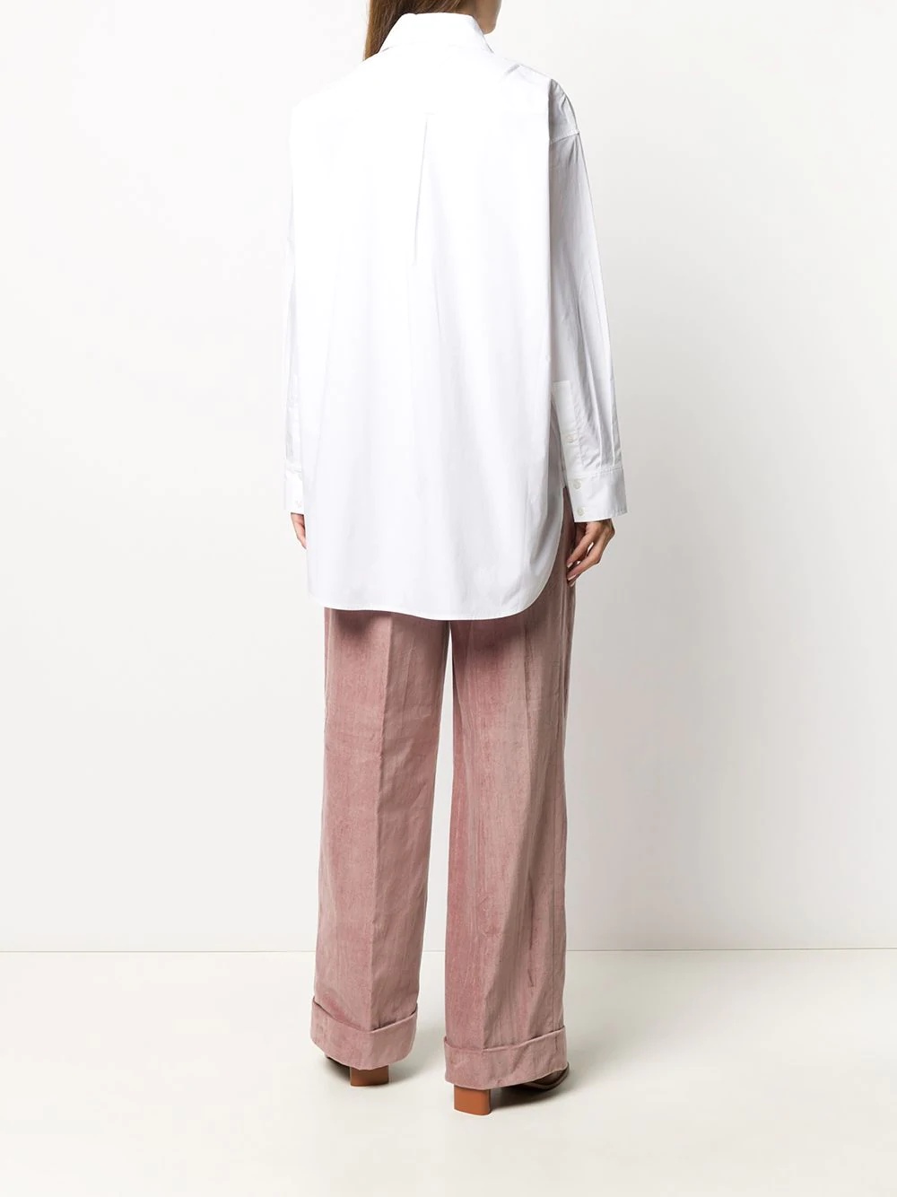 oversized cotton shirt - 4