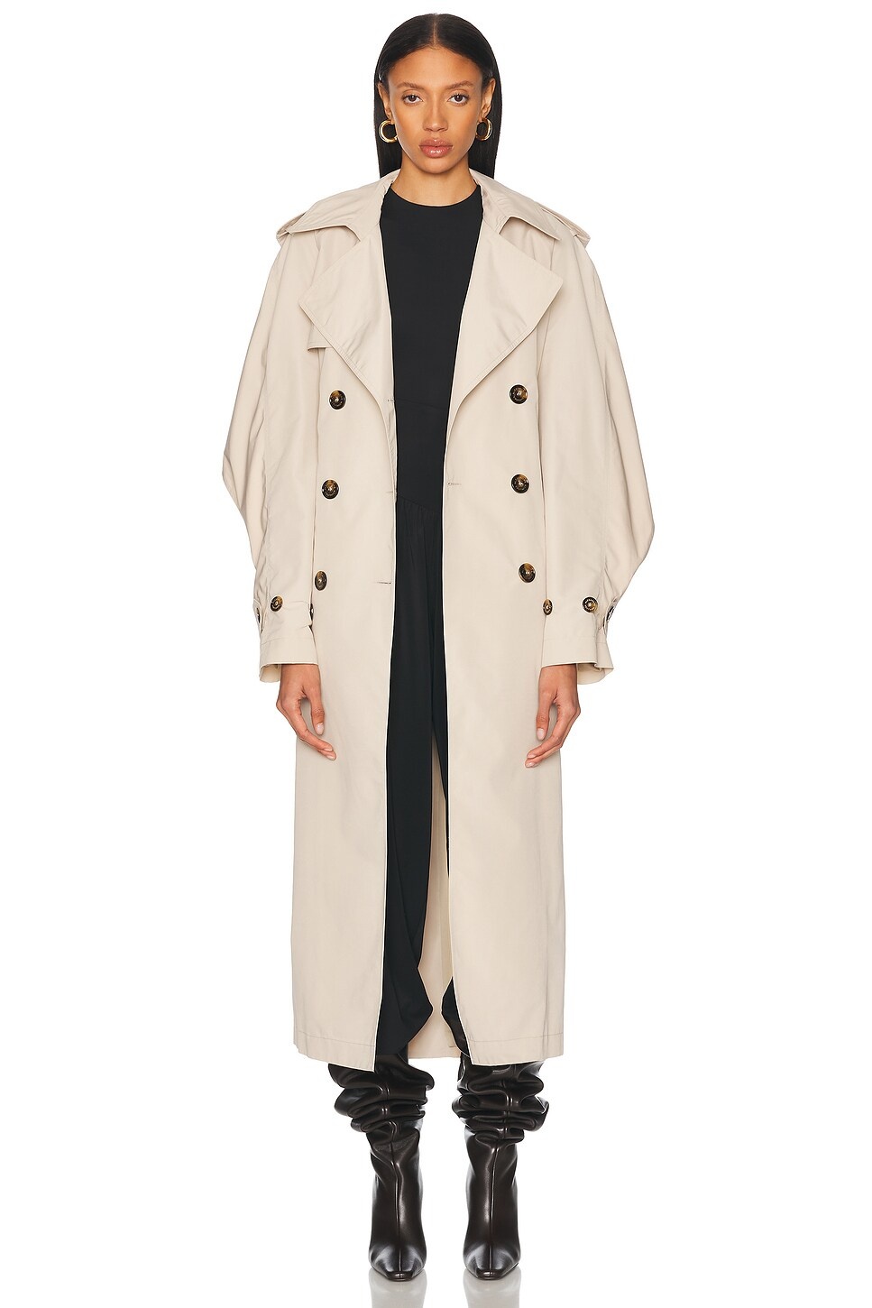 Taffeta Trench Coat - 2