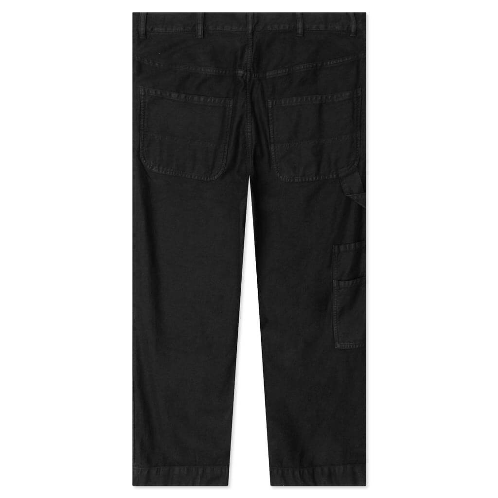 RELAXED FITTING COTTON TROUSERS GD 7333 M.W. - BLACK - 2