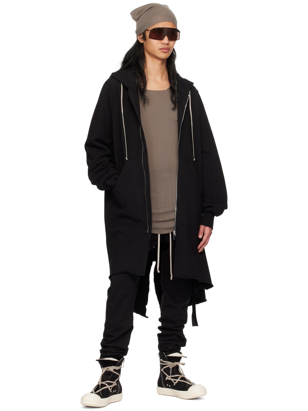 Black Creatch Cargo Pants - 4
