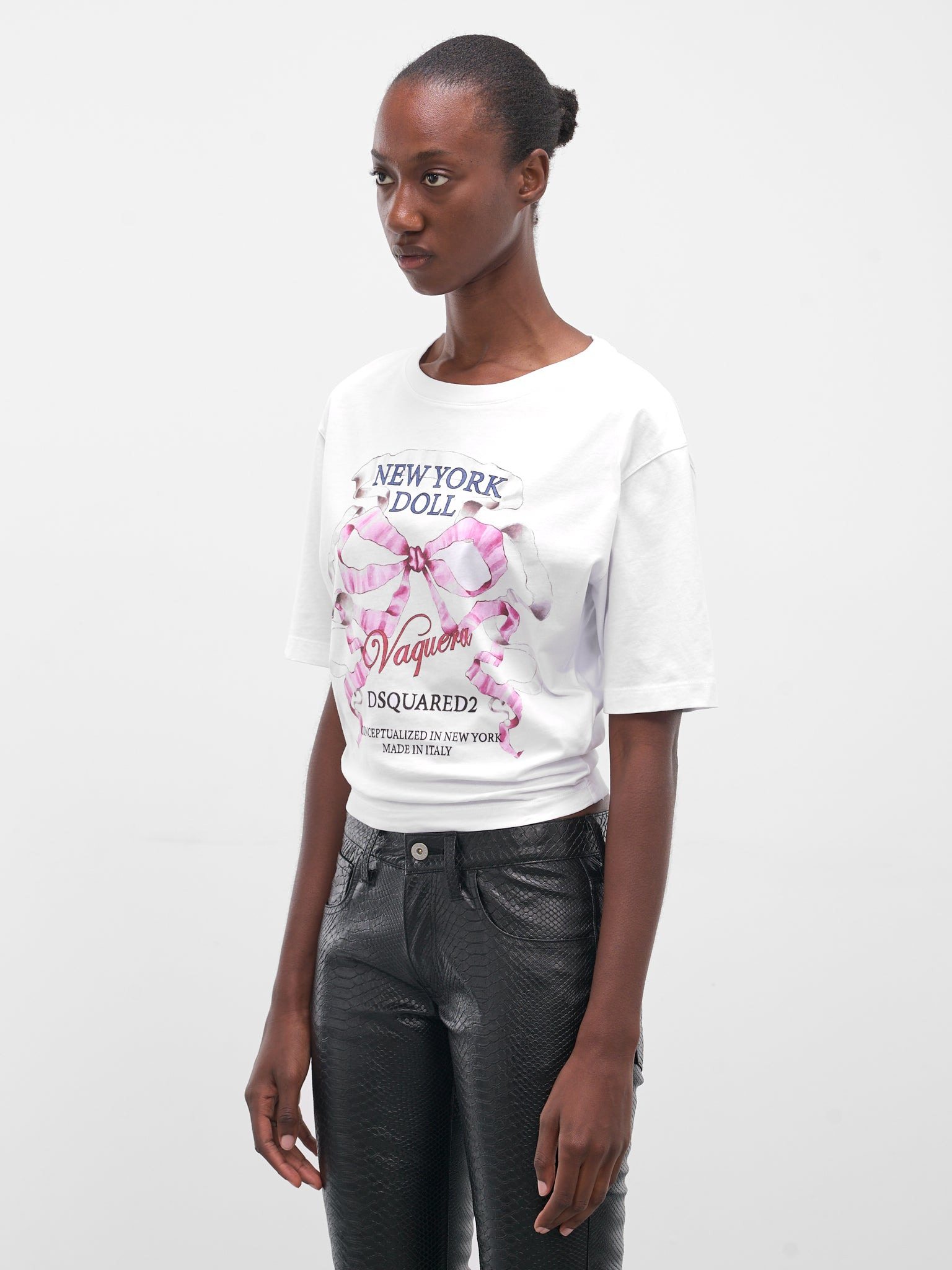 Vaquera White Graphic Tee - 2