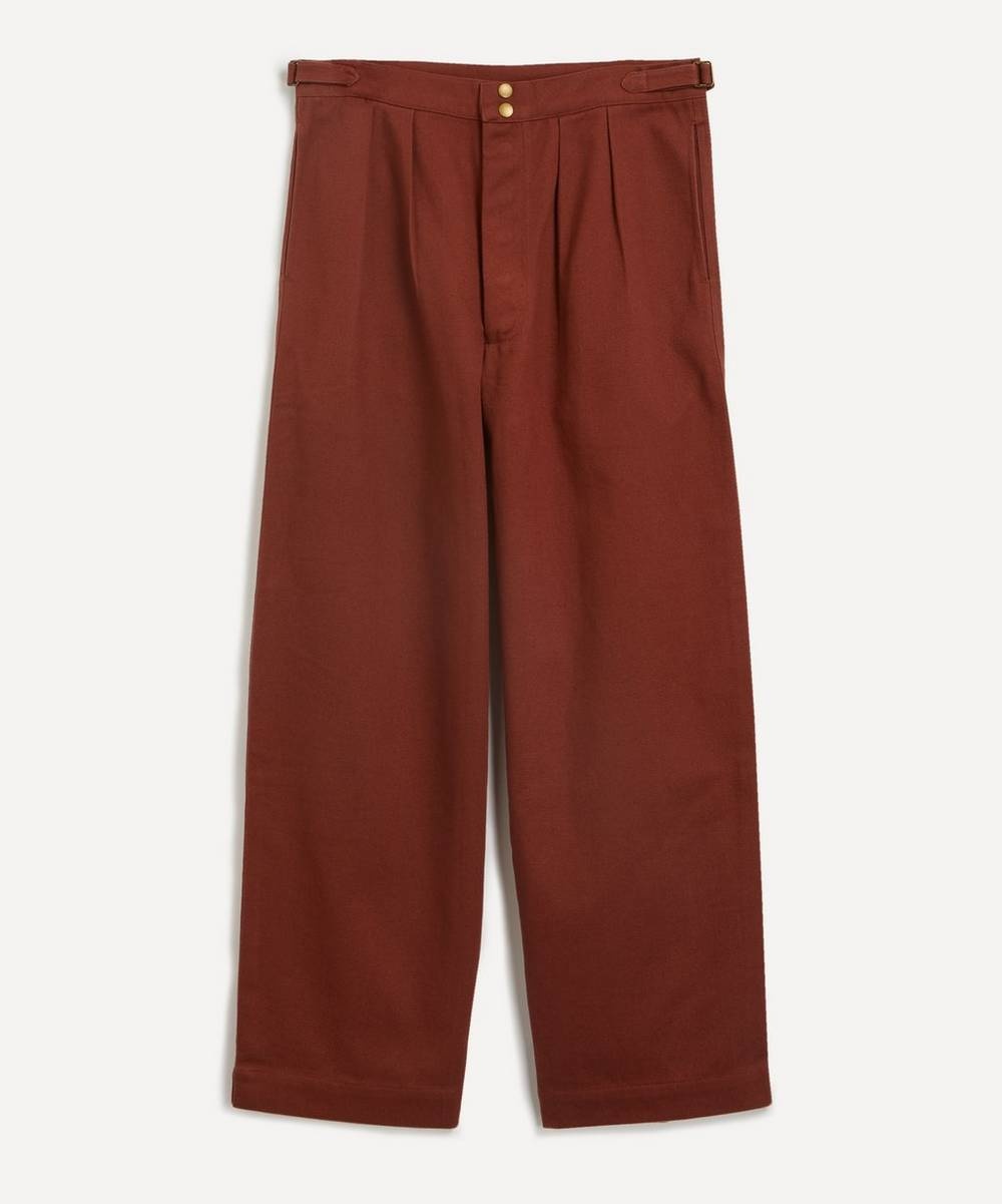 BODE Monte Rosa wool trousers - Pink