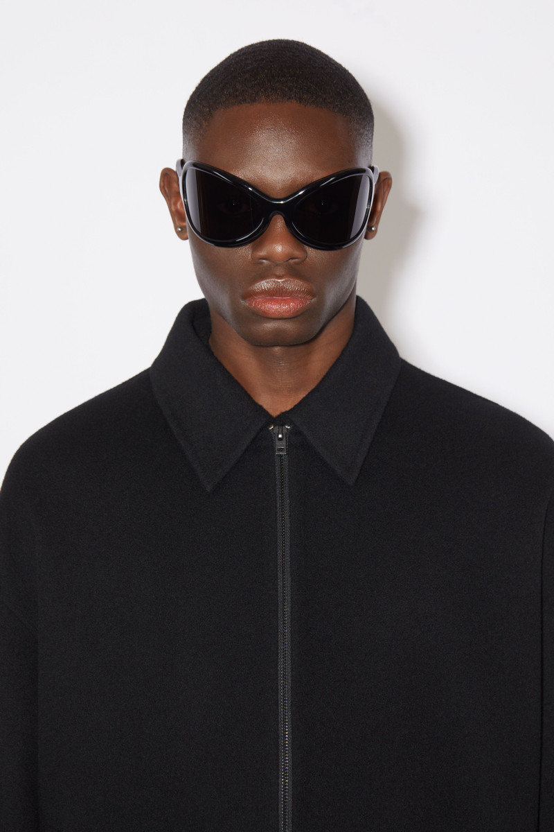 Wool zipper jacket - Black 6