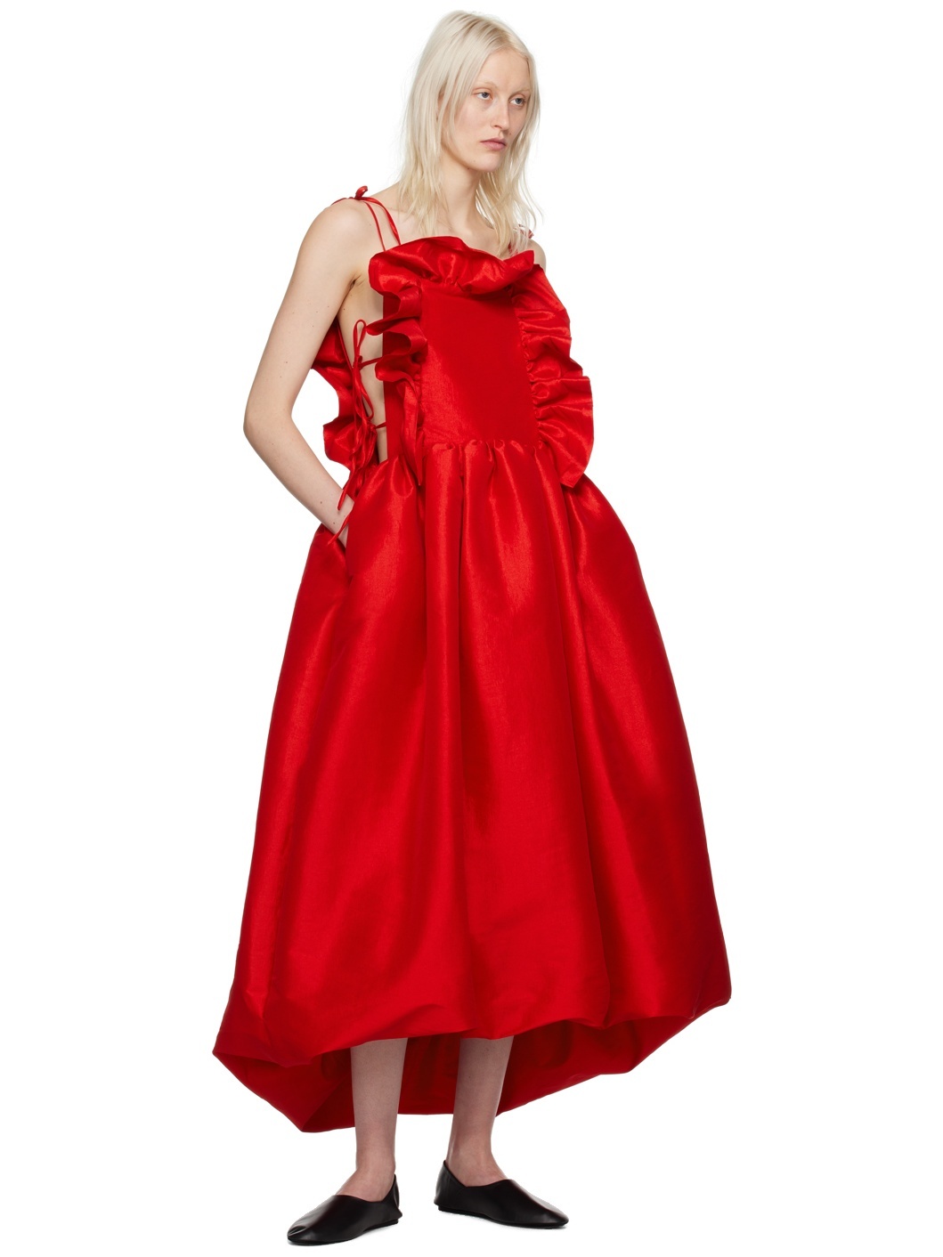 SSENSE Exclusive Red Ramya Maxi Dress - 4