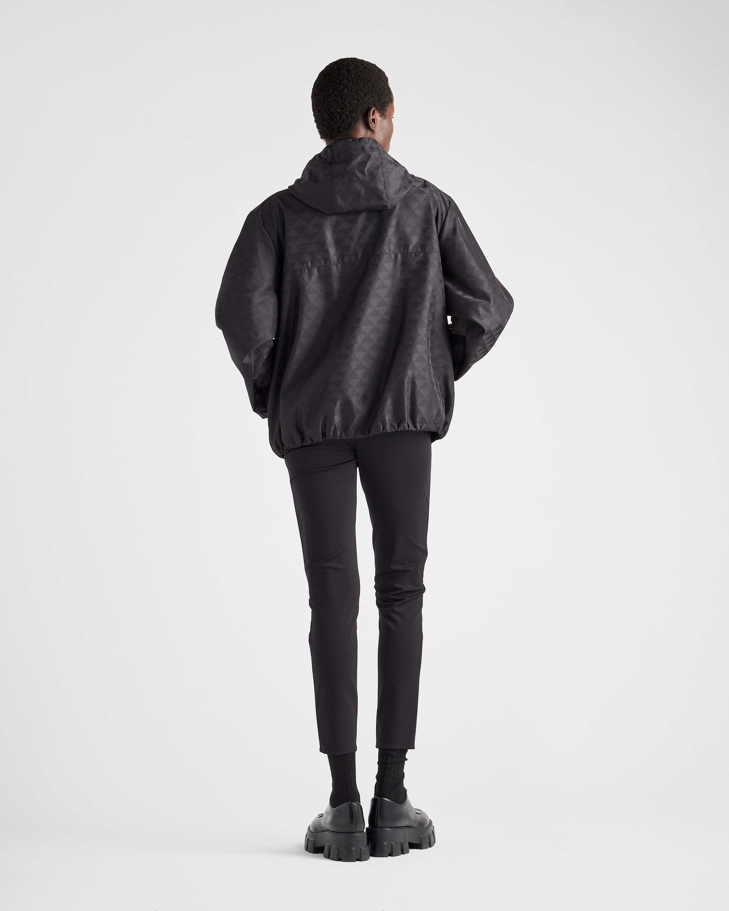 ジャケット PRADA | Printed nylon blouson jacket 29Z128_1X6O_F0002_S_232 Prada Printed Re-Nylon blouson jacket | REVERSIBLE