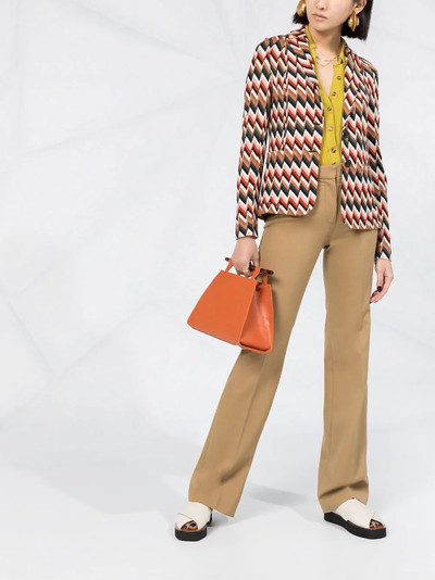 Missoni zig-zag print blazer outlook