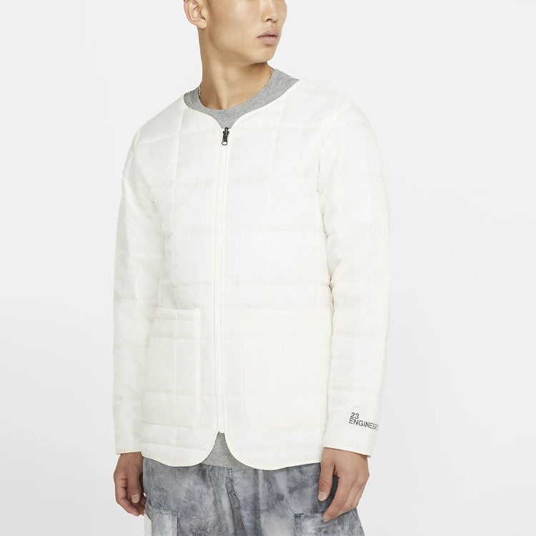 Air Jordan 23 Engineered Printed Parka Jacket 'White gray' CU8624-100 - 5