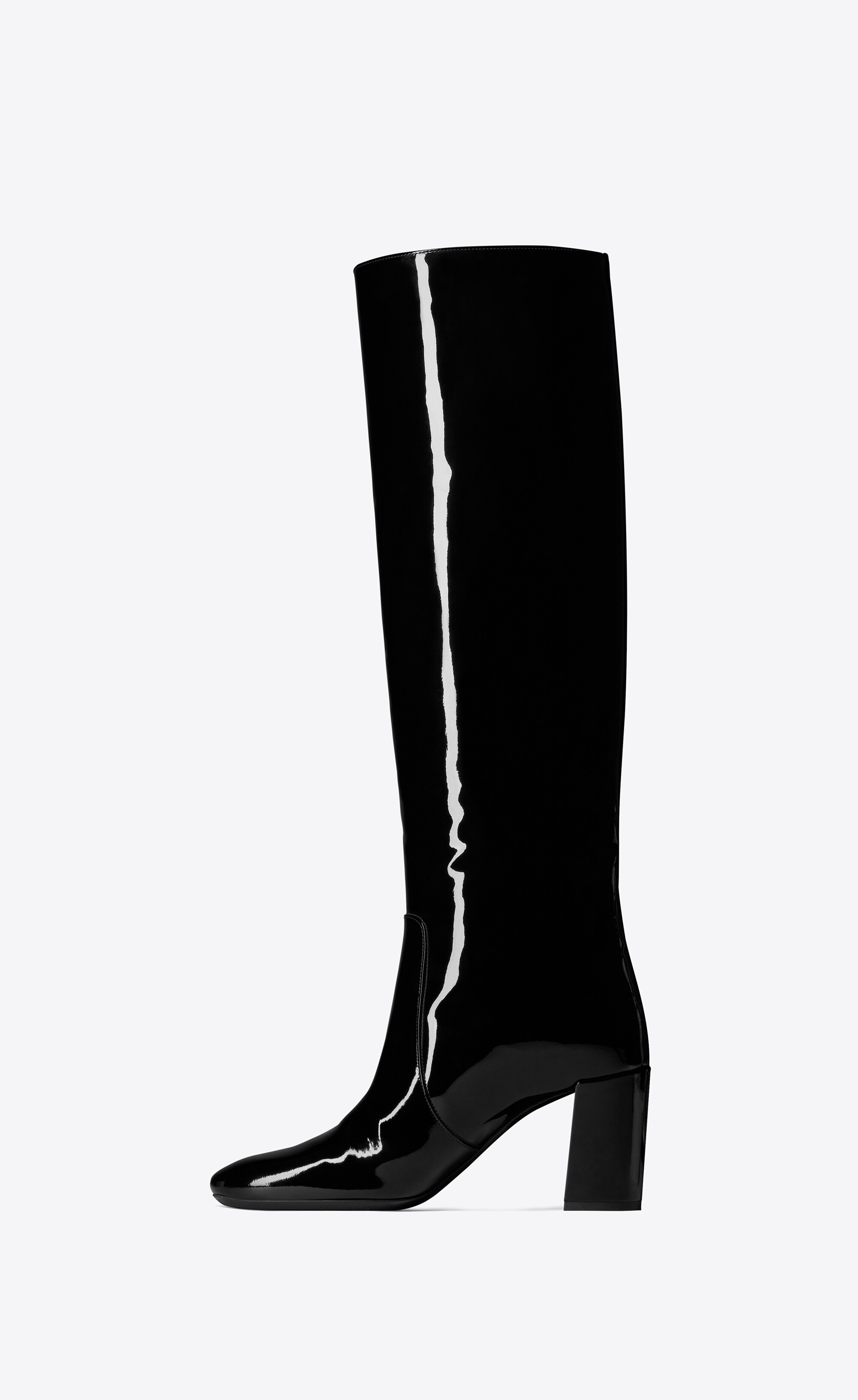 who boots in patent leather - 4