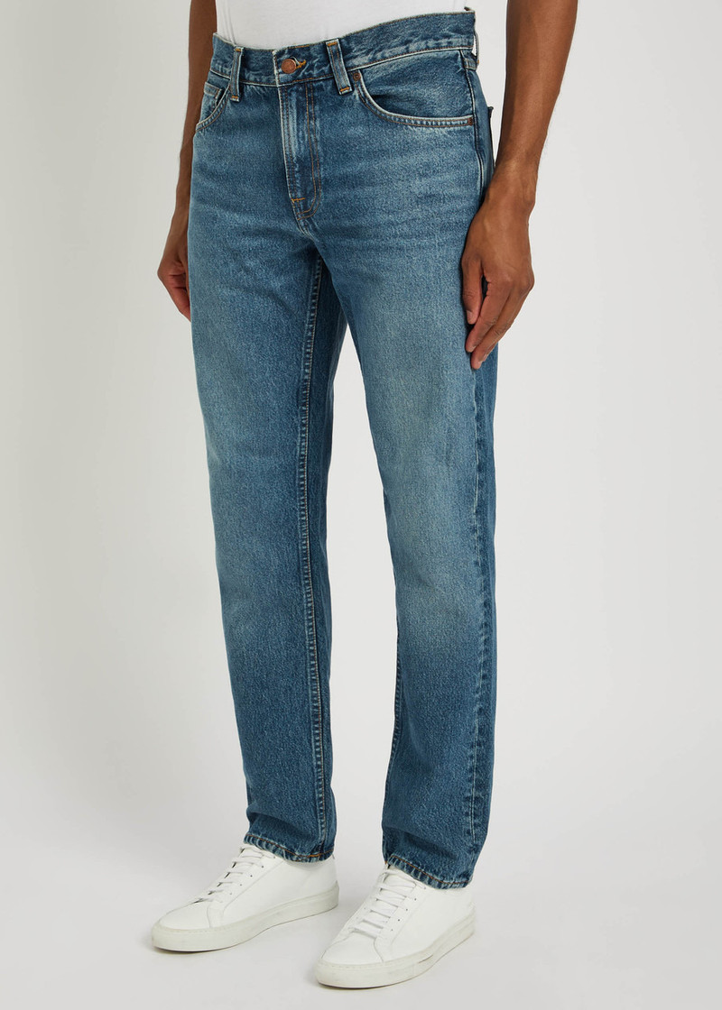Nudie Jeans Nudie Jeans Gritty Jackson Straight-leg Jeans outlook