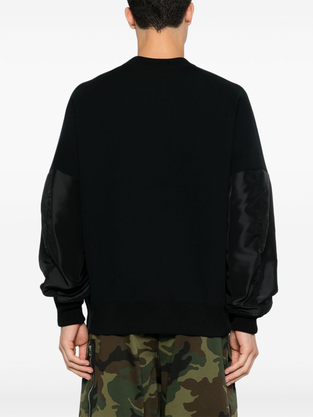 panelled sweatshirt - 4