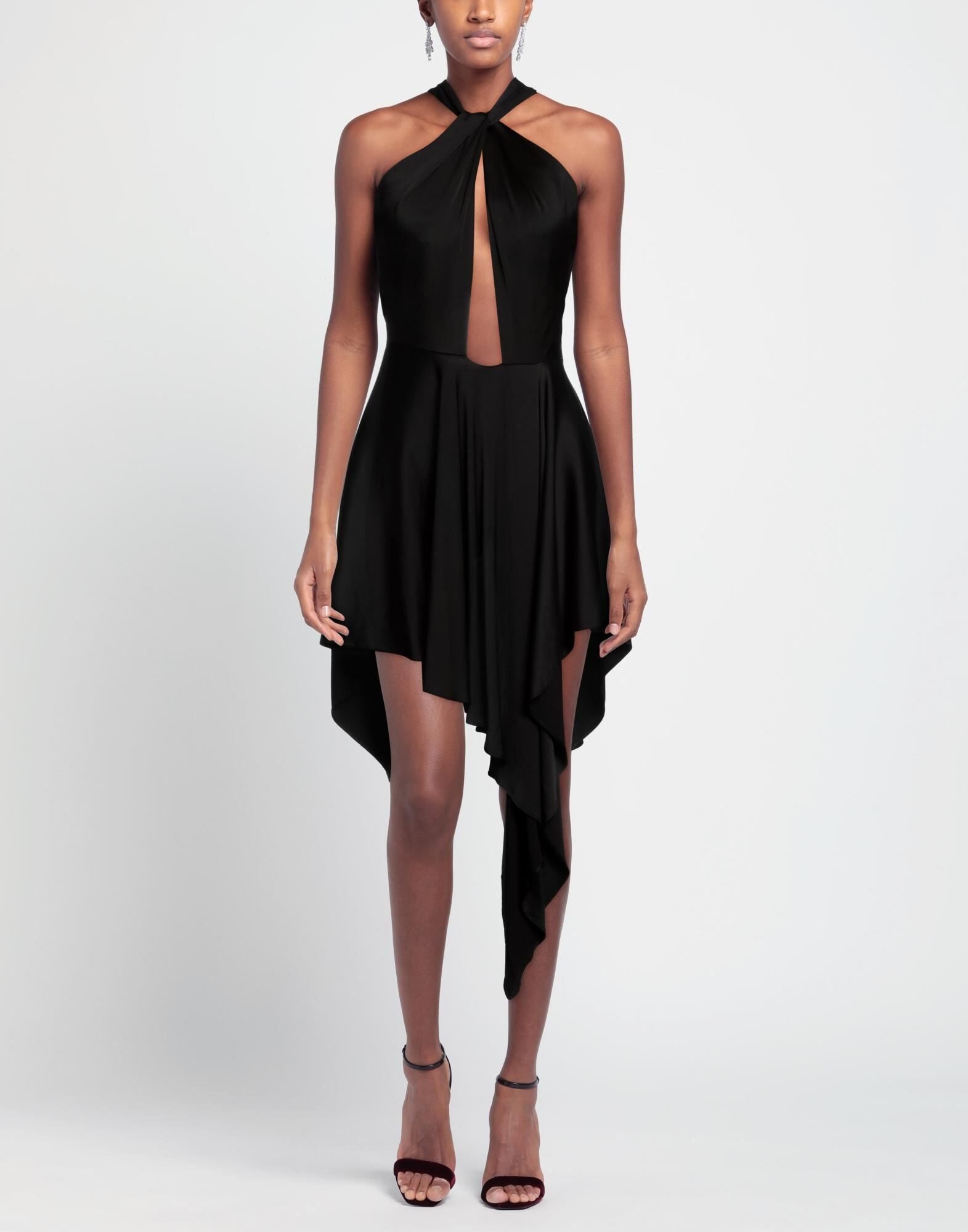 Black Women's Short Dress - 3