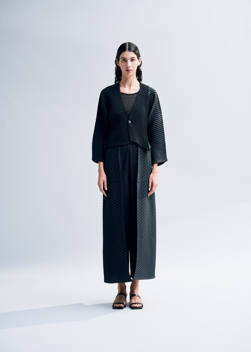 ISSEY MIYAKE PLASTER PLEATS CARDIGAN outlook