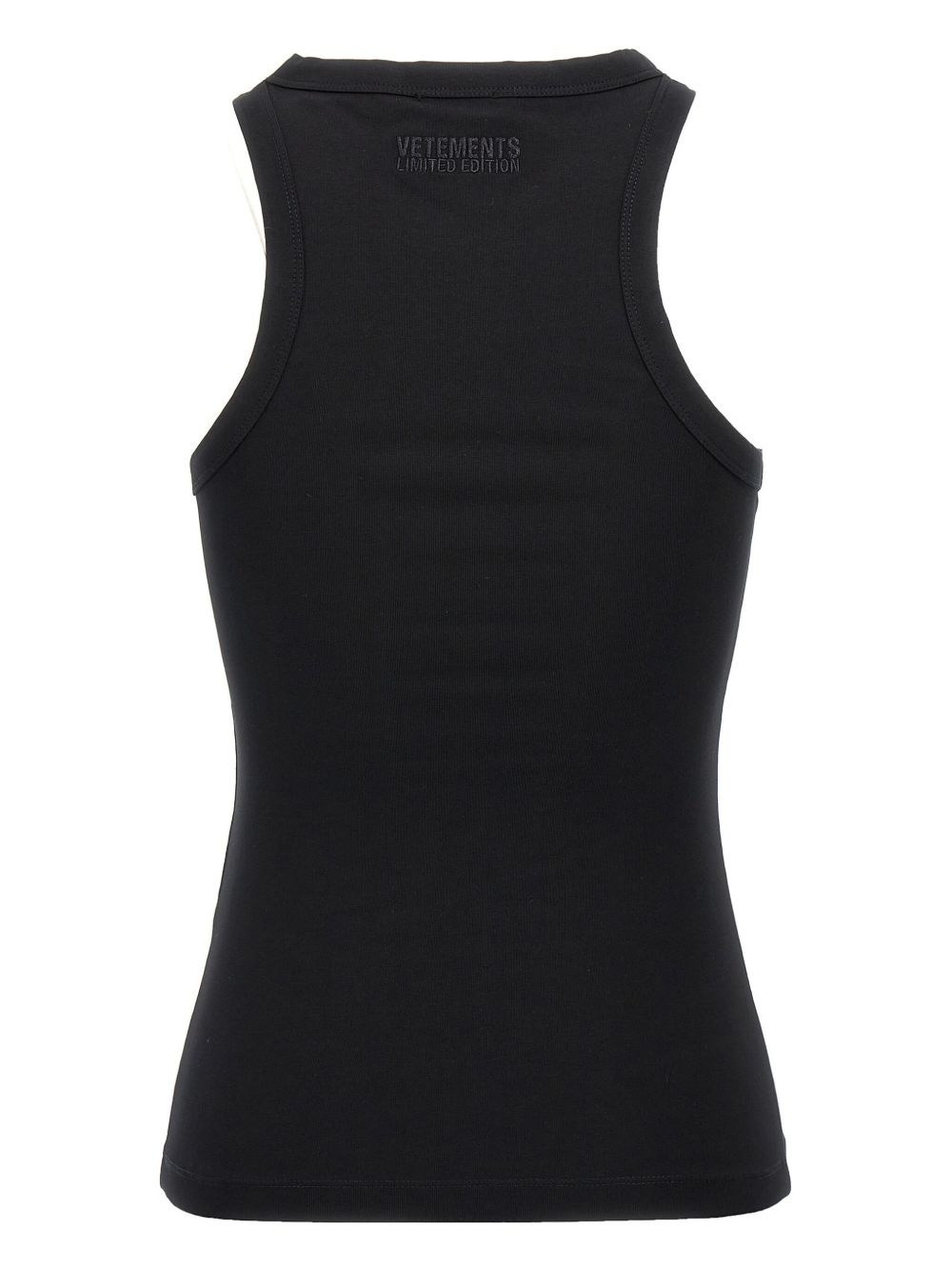 logo-print tank top - 3