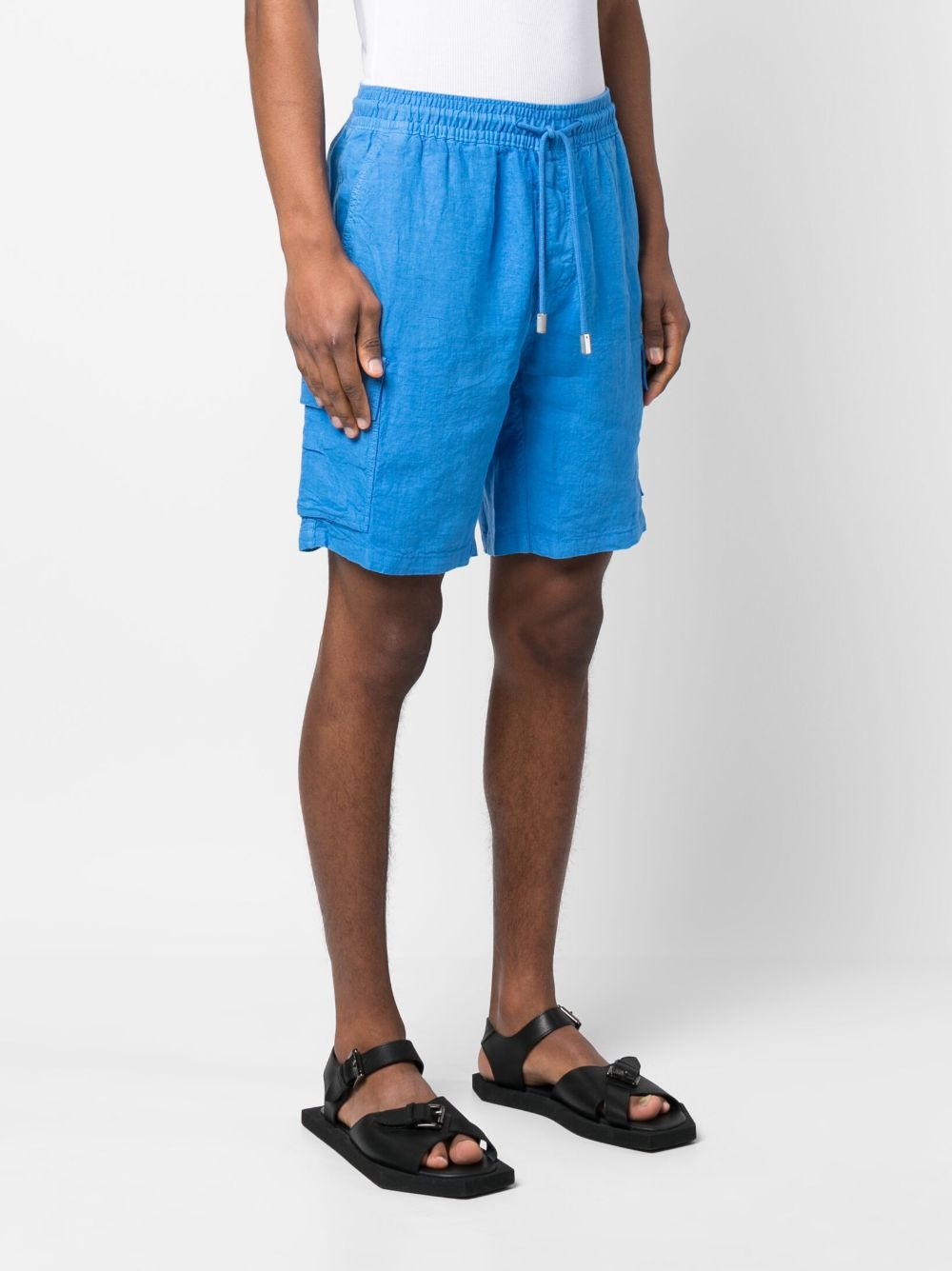 logo-patch swim shorts - 3