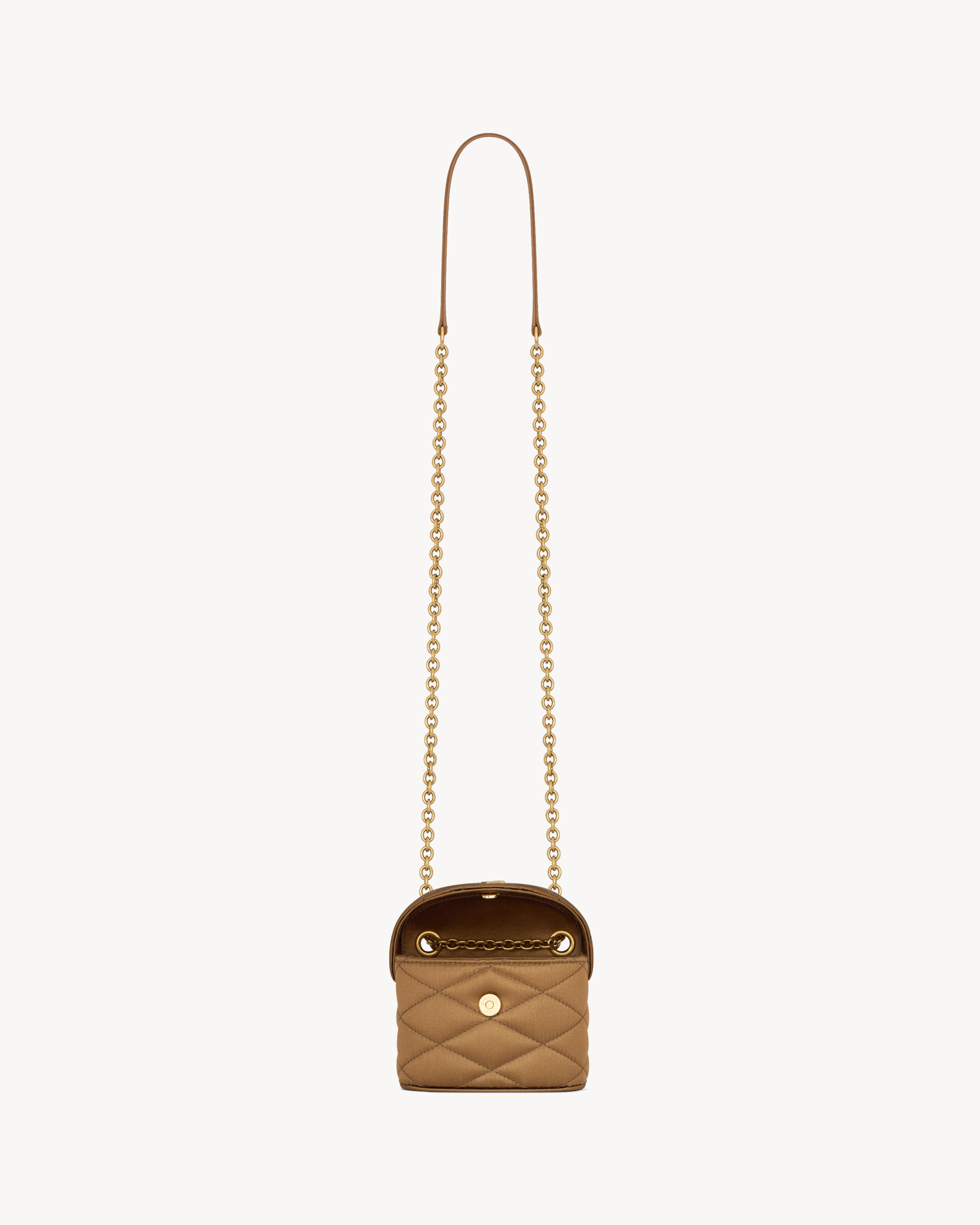 JUNE MICRO BOX BAG IN SATIN - 5