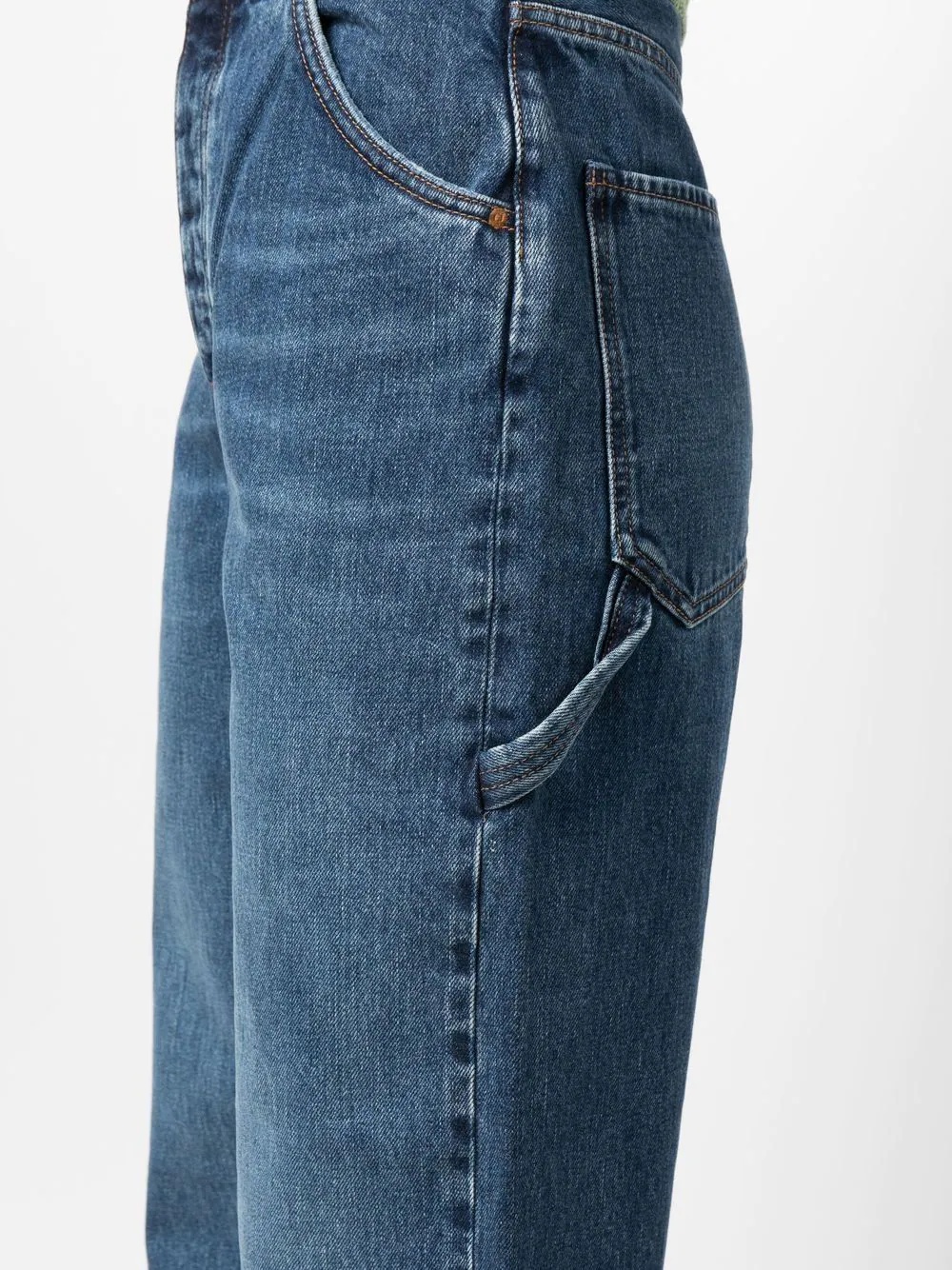 high-rise wide-leg jeans - 5