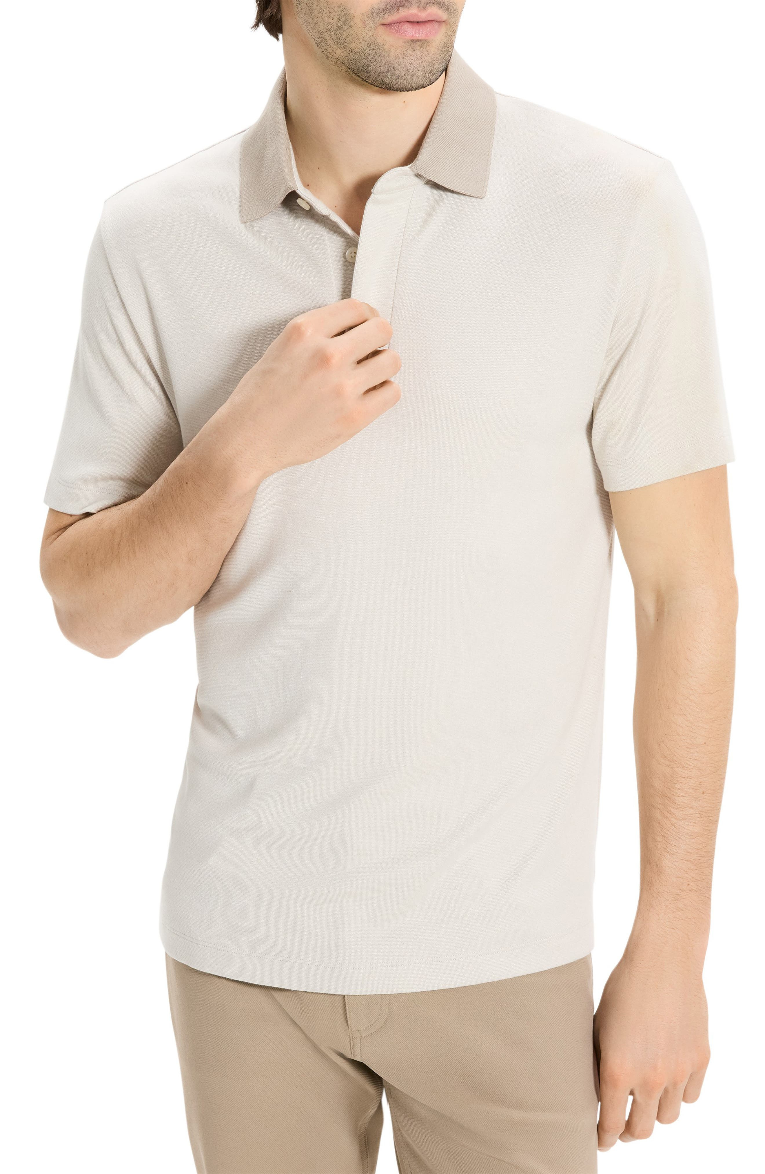 Theory Kayser Anemone Milano Polo in Alabaster at Nordstrom - 8
