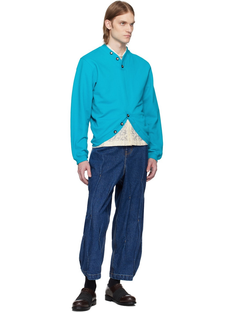 ADER error Blue Product. 33 Sweatshirt outlook