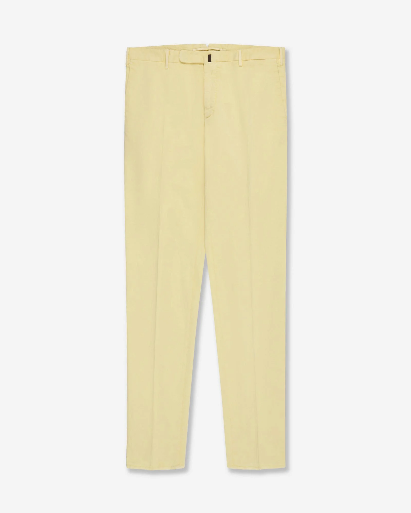 Slim fit organic cotton trousers - 1