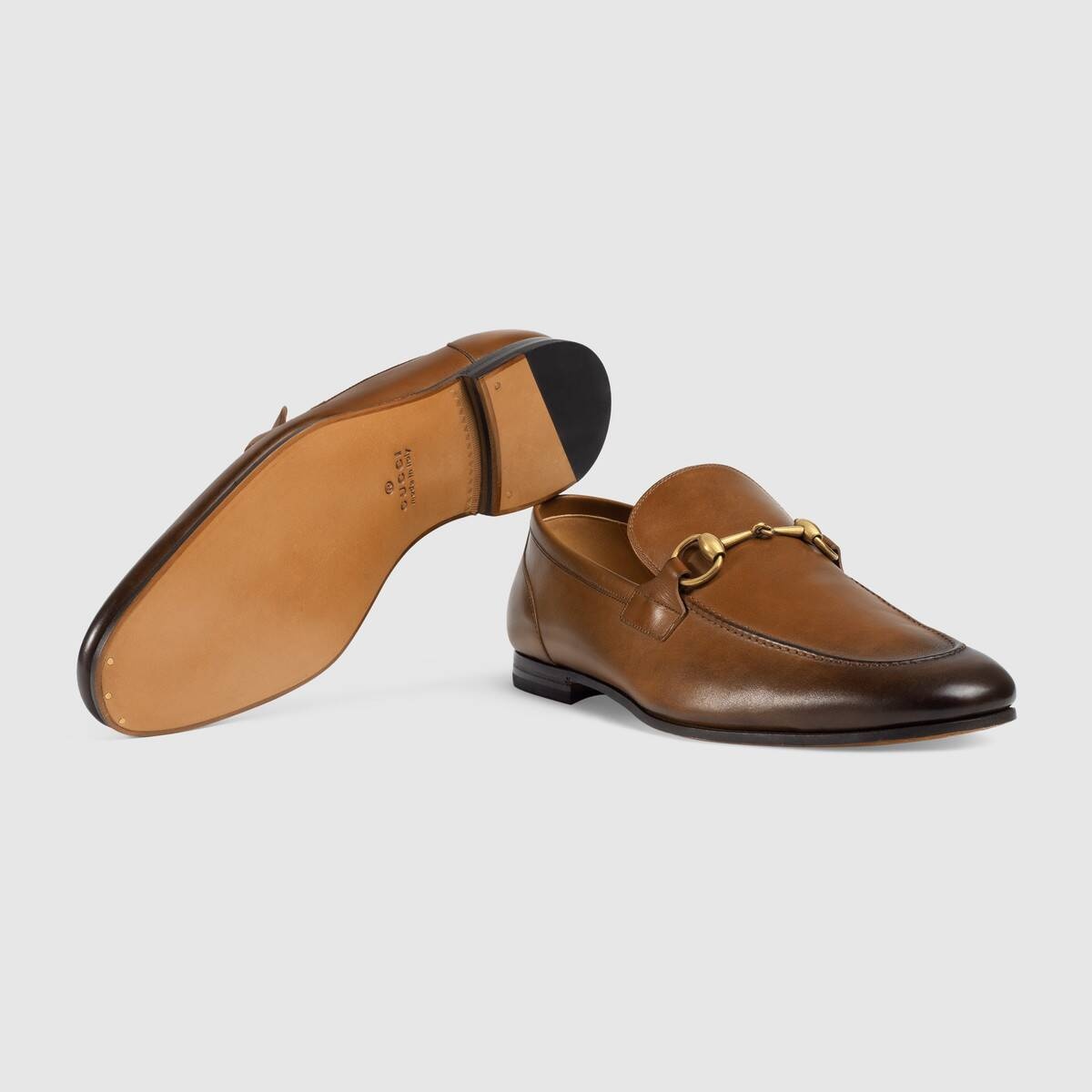 Gucci Jordaan leather loafer - 5